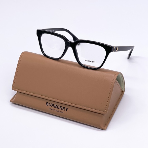 NEW BURBERRY DORIEN BE2324 3001 WOMEN’S EYEGLASSES BURBERRY B 2324 BLACK EYEWEAR - Picture 2 of 13